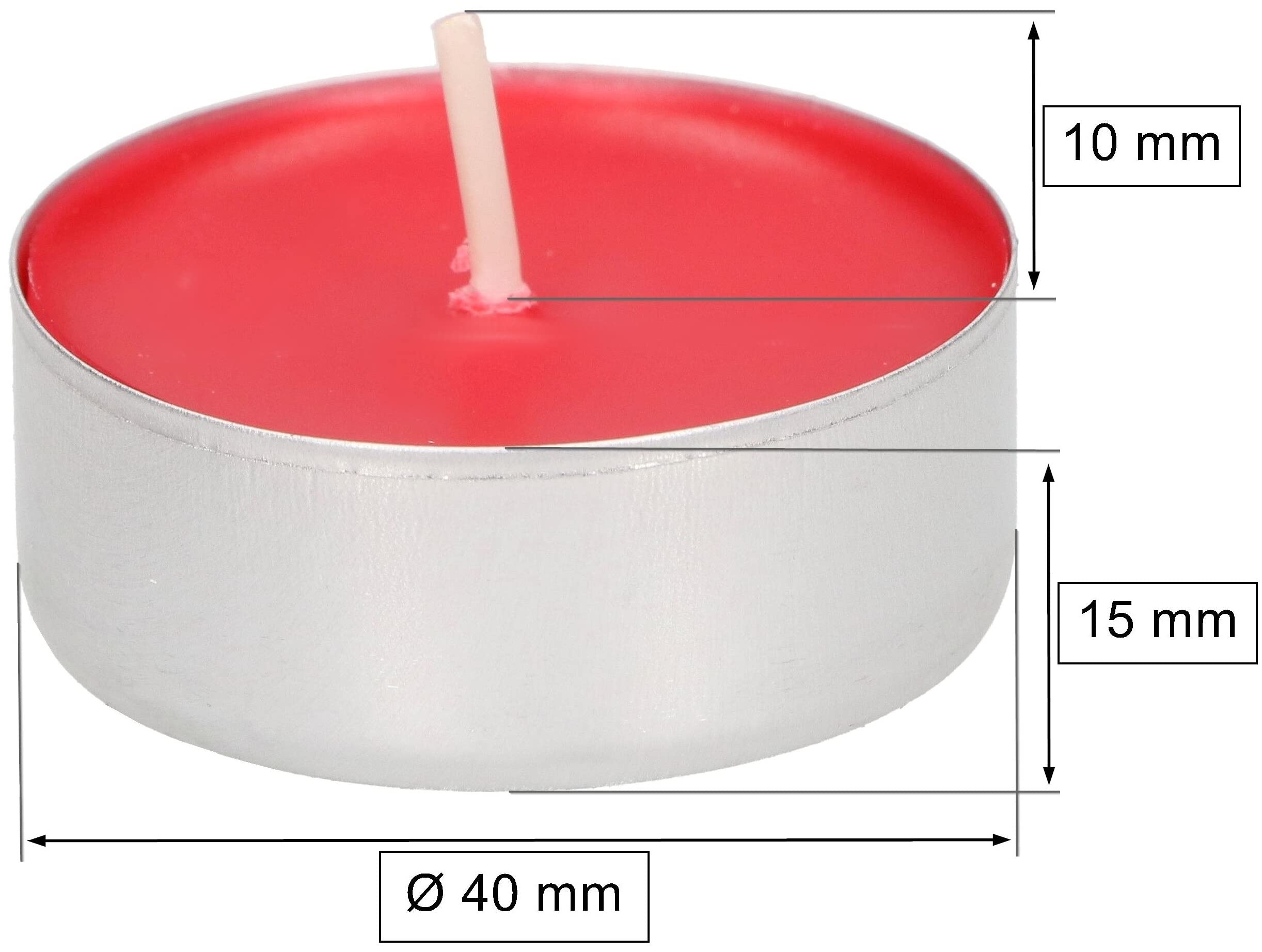 6x tealight podgrzewacze świeczki zapachowe wkład - KOTARBAU - 2