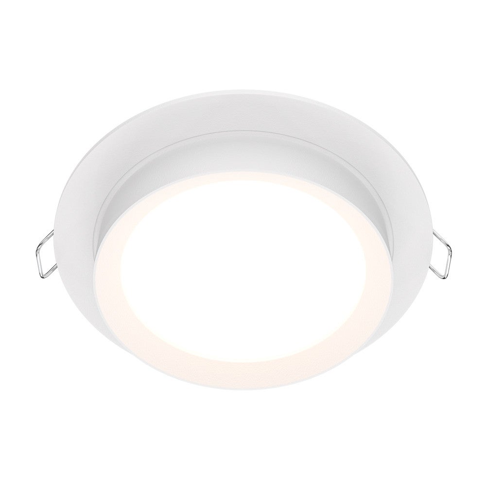 Oprawa sufitowa wpuszczana podtynkowa Hoop biała 1xGX53x15W okrągła IP20 wym: 5,3 x 11 x 11 cm aluminium Maytoni
