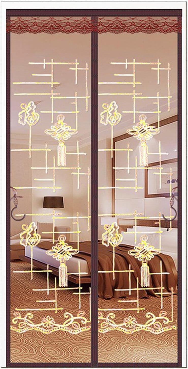 Moskitiera na Drzwi Balkonowe 90x205cm Samoprzylepna z Magnesami