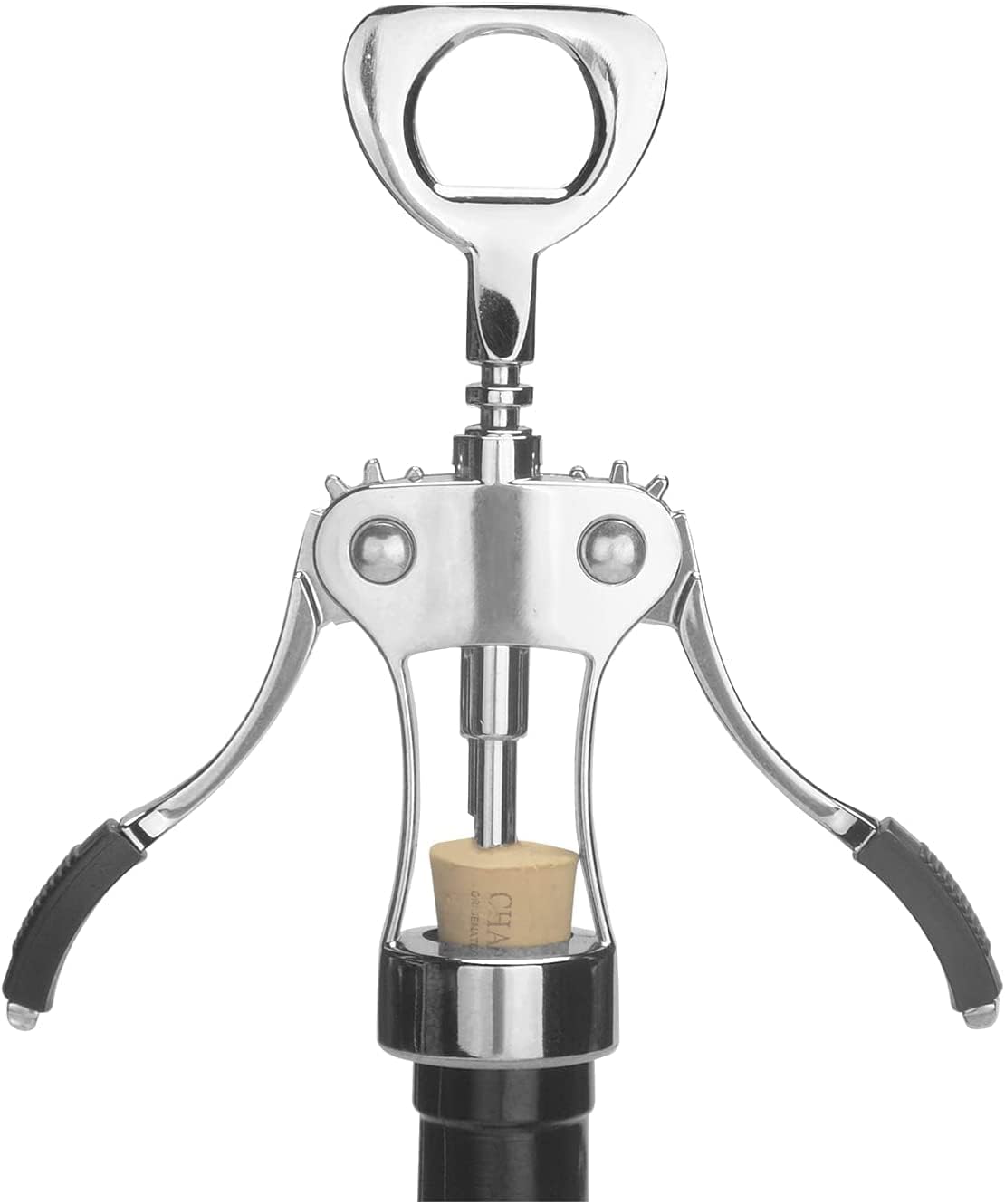 sourcing map 3 cavatappi tascabili da 10,7 cm, portatile, in plastica, mini apribottiglie per vino, per campeggio, viaggi, rosso