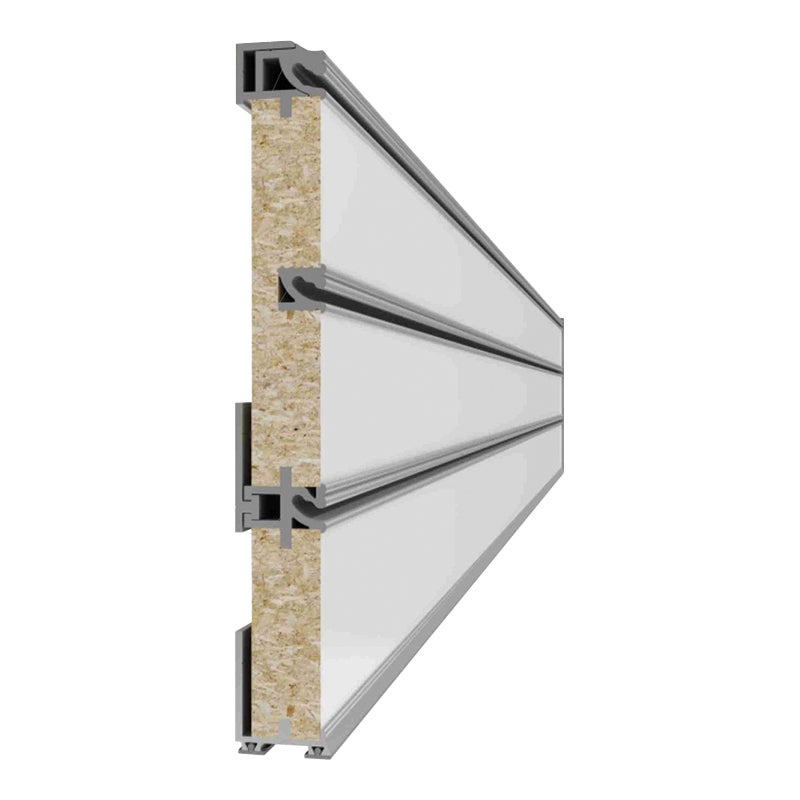 Patte de fixation murale - Décor : Brut - Hauteur : 35 mm - Largeur : 50 mm - Matériau : Aluminium - Modèle : D -ZOBAL - 4