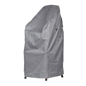 RICHIE Copertura per sedia da giardino, copertura impermeabile per sedia da giardino per esterni, copertura per sedia impilabile da giardino, 68 x 96 x 110150 cm, copertura per mobili in polietilene