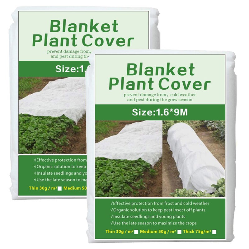 Copertura antigelo per piante, 3 x 5 m/3 x 9 m, coperta in pile
