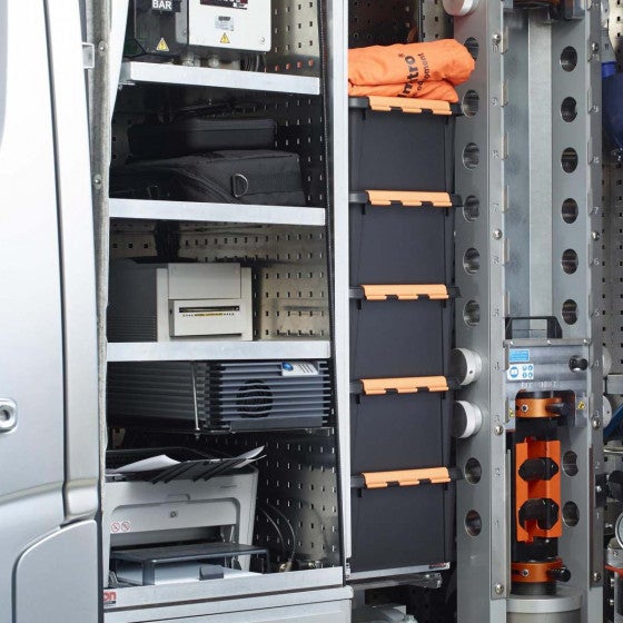 Grande Caisse Professionnelle solide avec couvercle 49 litres - 5