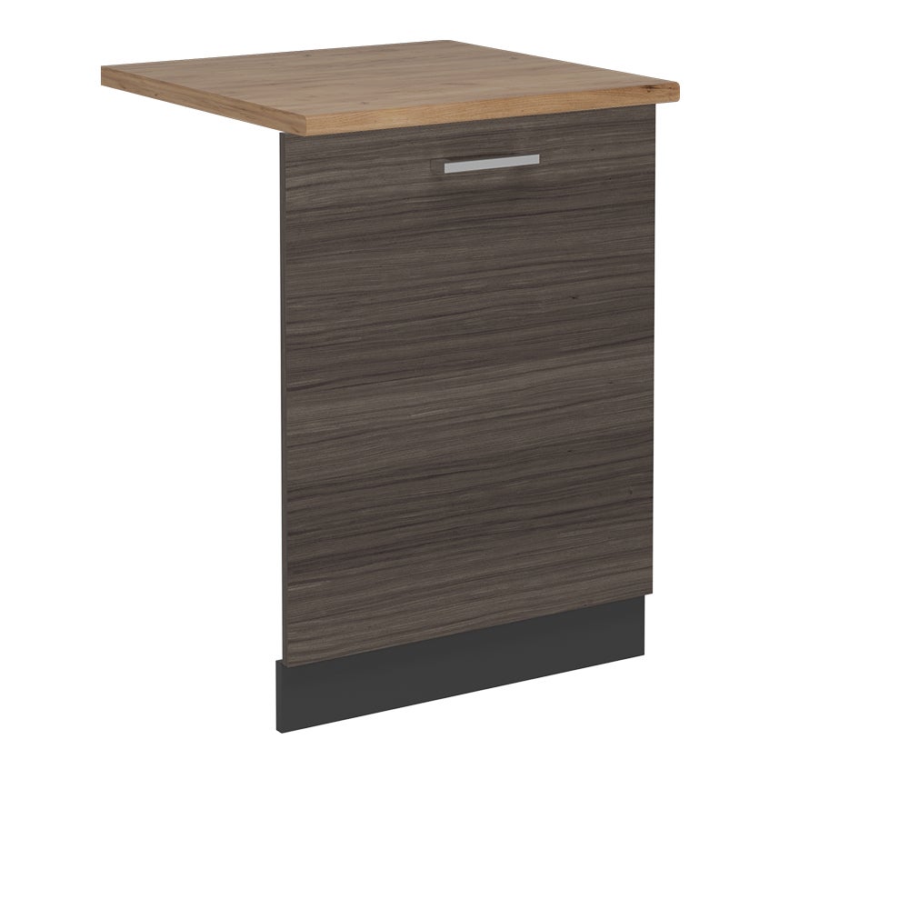 Vicco Panel przedni zmywarki R-Line, Szlachetna szarość, 60 cm , BP Dąb