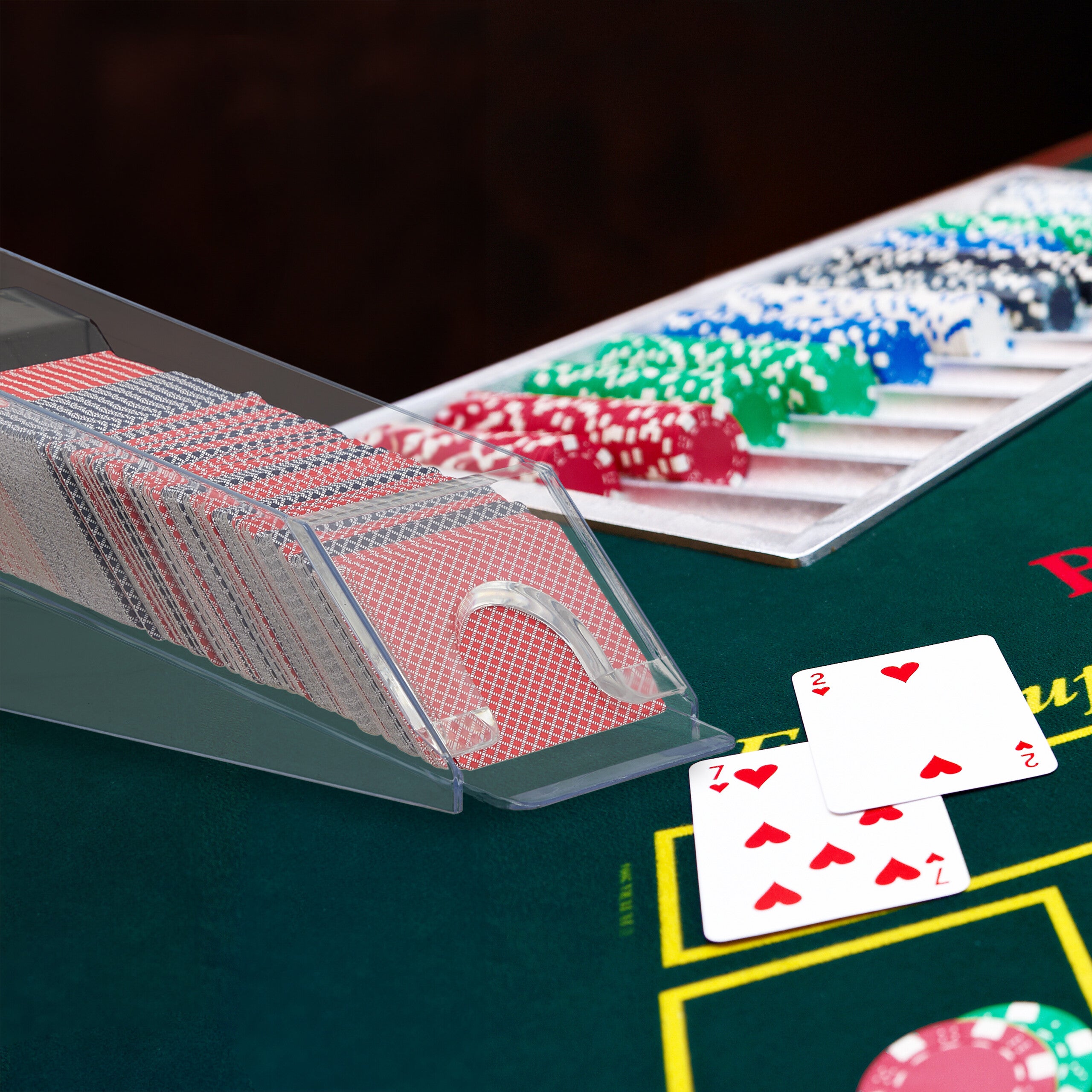 Sabot De Cartes (dealing Shoe) 4/6 Jeux – Pour Poker, Blackjack – Accessoire De Jeu Réutilisable – Maison, Soirées - 3