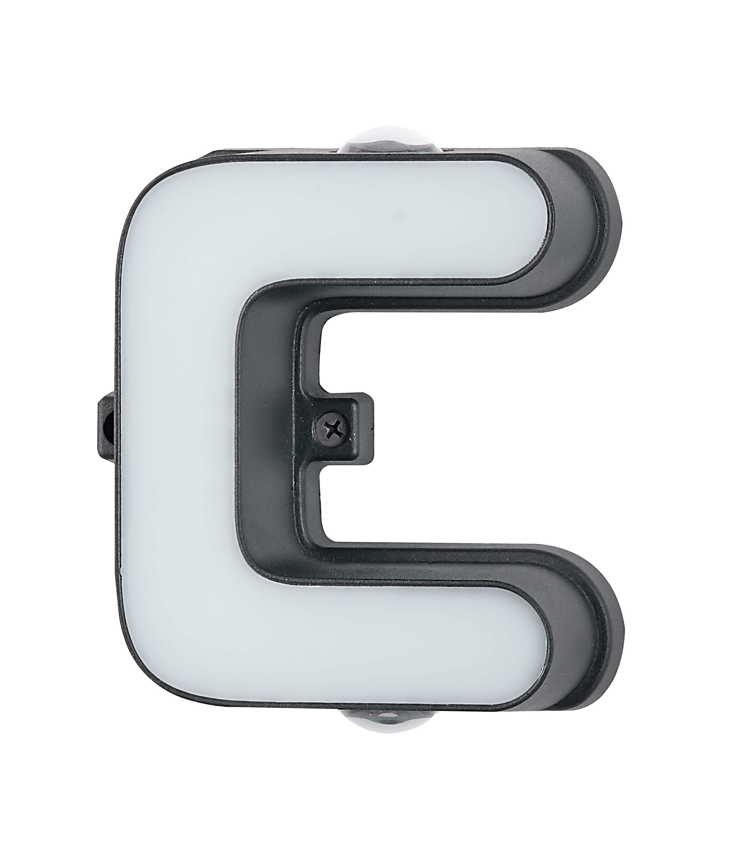 Litera C, litera ścienna 220V Aluminiowy napis 13 * 5,5 cm