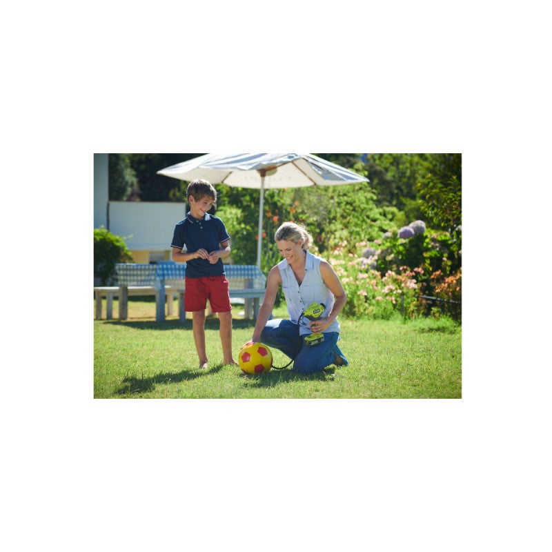 Pack RYOBI Compresseur 18V One Plus R18PI-0 - 1 Batterie 2.0Ah - 1 Chargeur rapide - 2