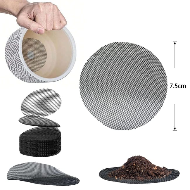 Tappetino Per Rinvaso Piante 75x75 Cm Impermeabile - Con Fascette Per Legatura, Pieghevole - Foto 7