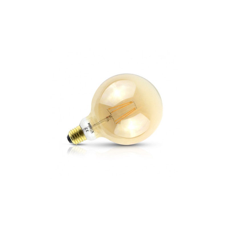 Ampoule Merkur 40W E27 En Forme De Bougie – Blanc Chaud, Dimmable, Verre Mat, 130V