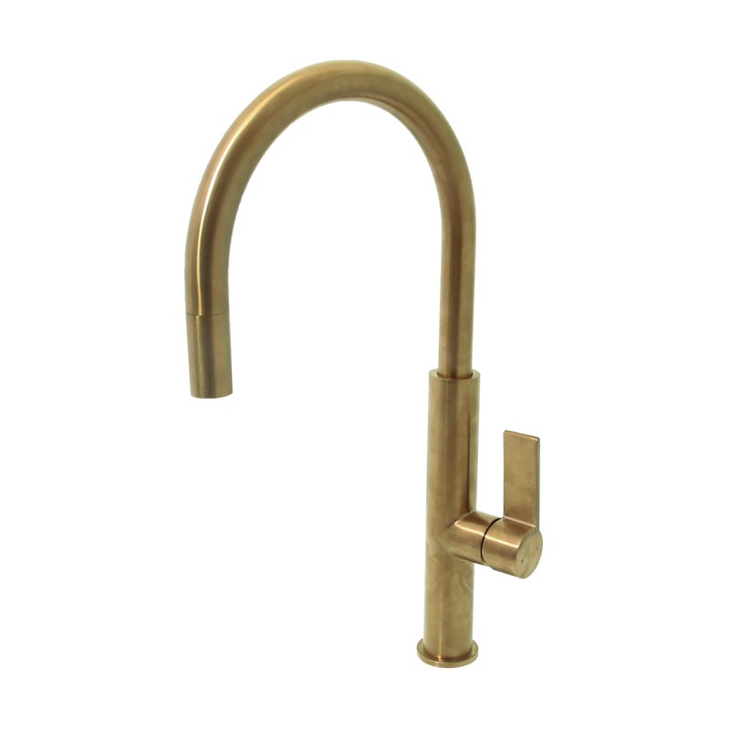 Reflet bateria zlewozmywakowa ze szczotkowanego złota