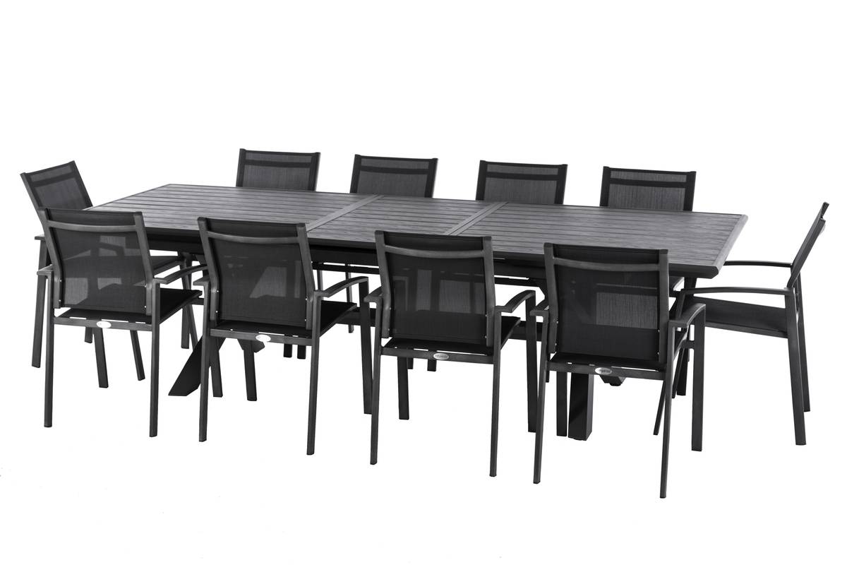 Table de jardin extensible Axiome - Hespéride - 5