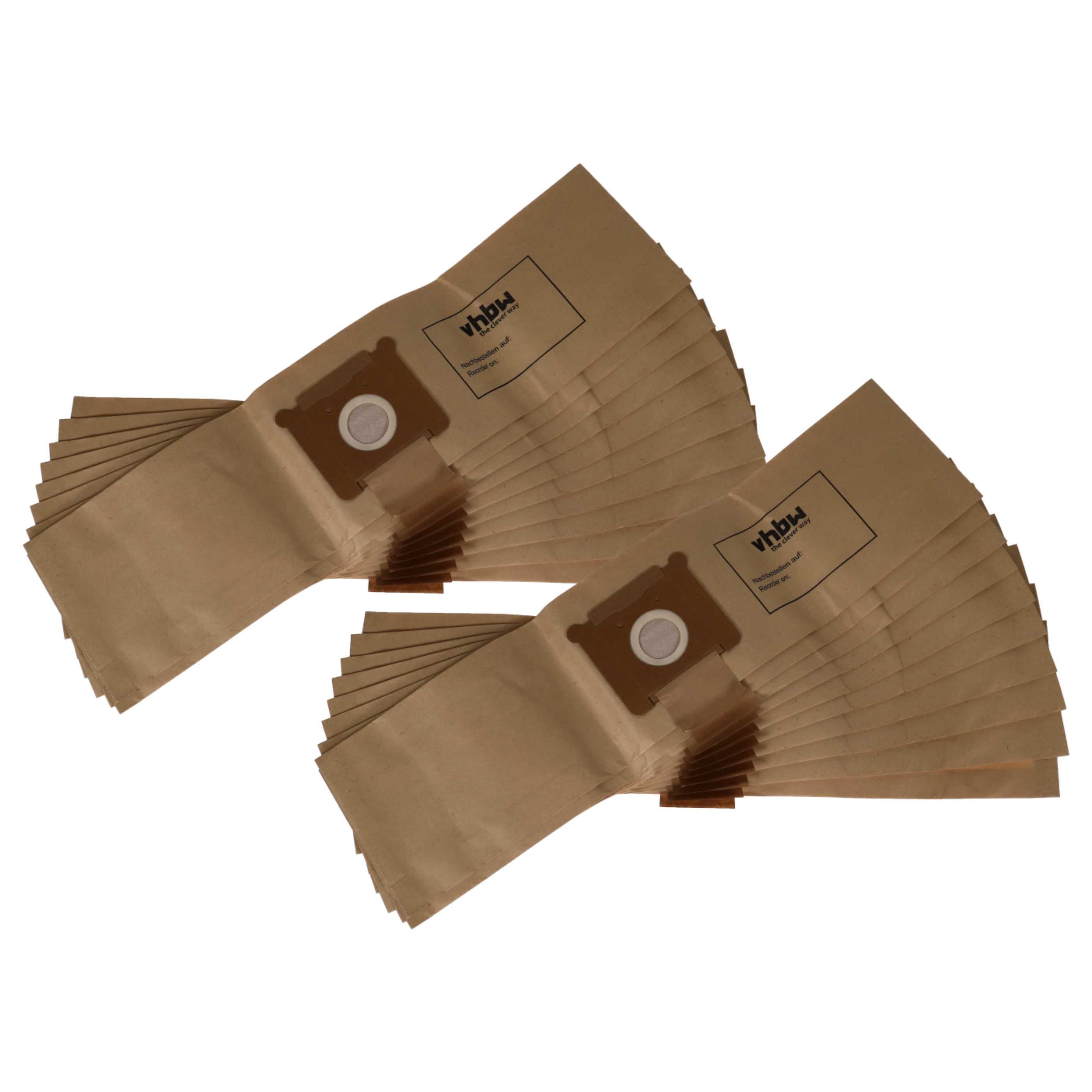 Vhbw 20 Sacs Aspirateur Compatibles Hoover S2040 S4340 - Papier 80x22cm