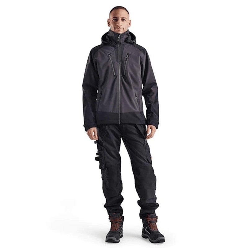 Veste De Travail TERRATREND Homme Taille 58, Gris Foncé/noir/orange, 65% Polyester 35% Coton, EPI Catégorie I