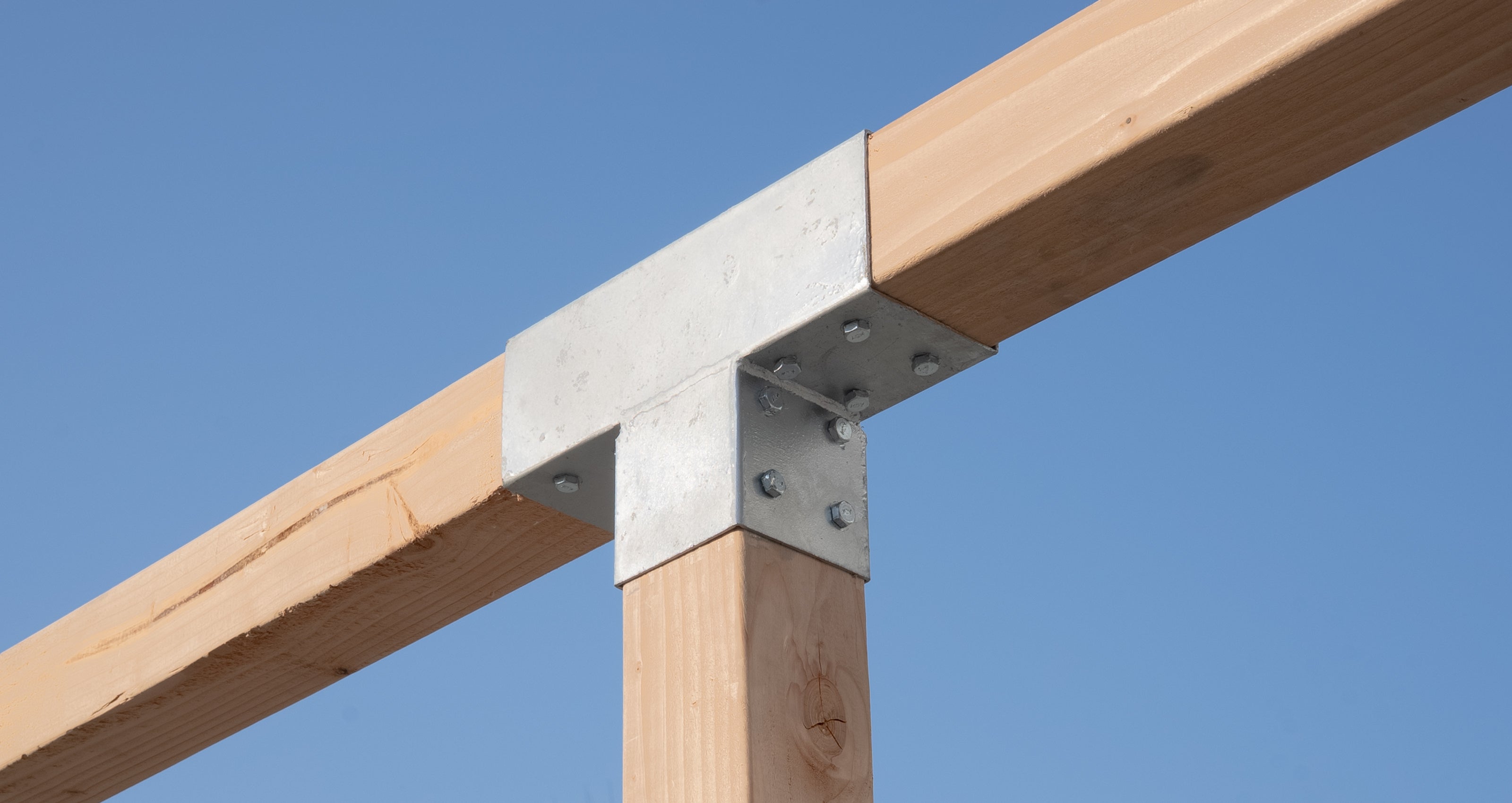 Wovar Pergola Extension pour poteaux 9 x 9 cm Modèle Cube - Par Pièce - 2