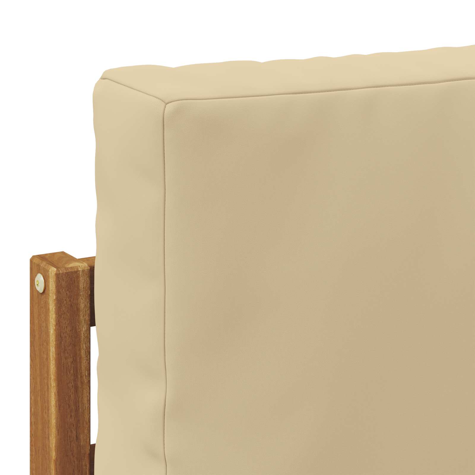 Ensemble de canapés d'extérieur 9 pièces naturel et beige - 6