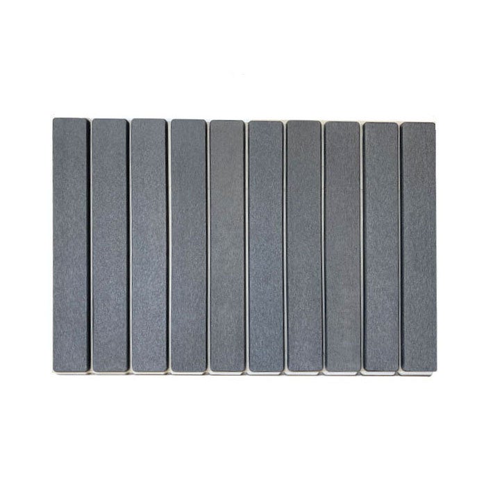 Chłonny, składany tampon z błota okrzemkowego, wielofunkcyjna mata do suszenia naczyń, 30*40 cm, ciemnoszary