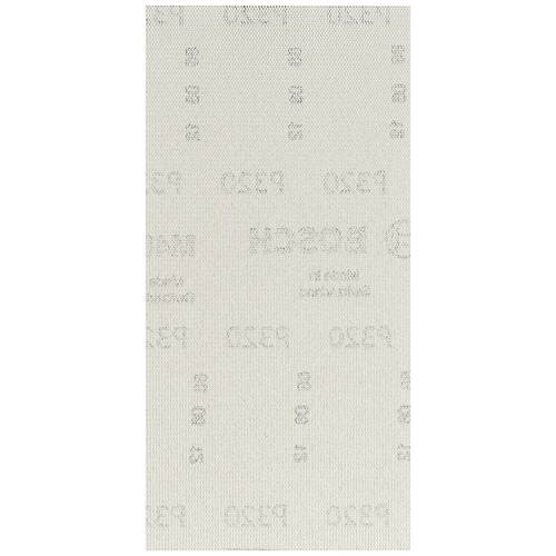 Malla de lija EXPERT M480 para lijadoras orbitales de 93 x 186 mm, G 320, 10 unidades