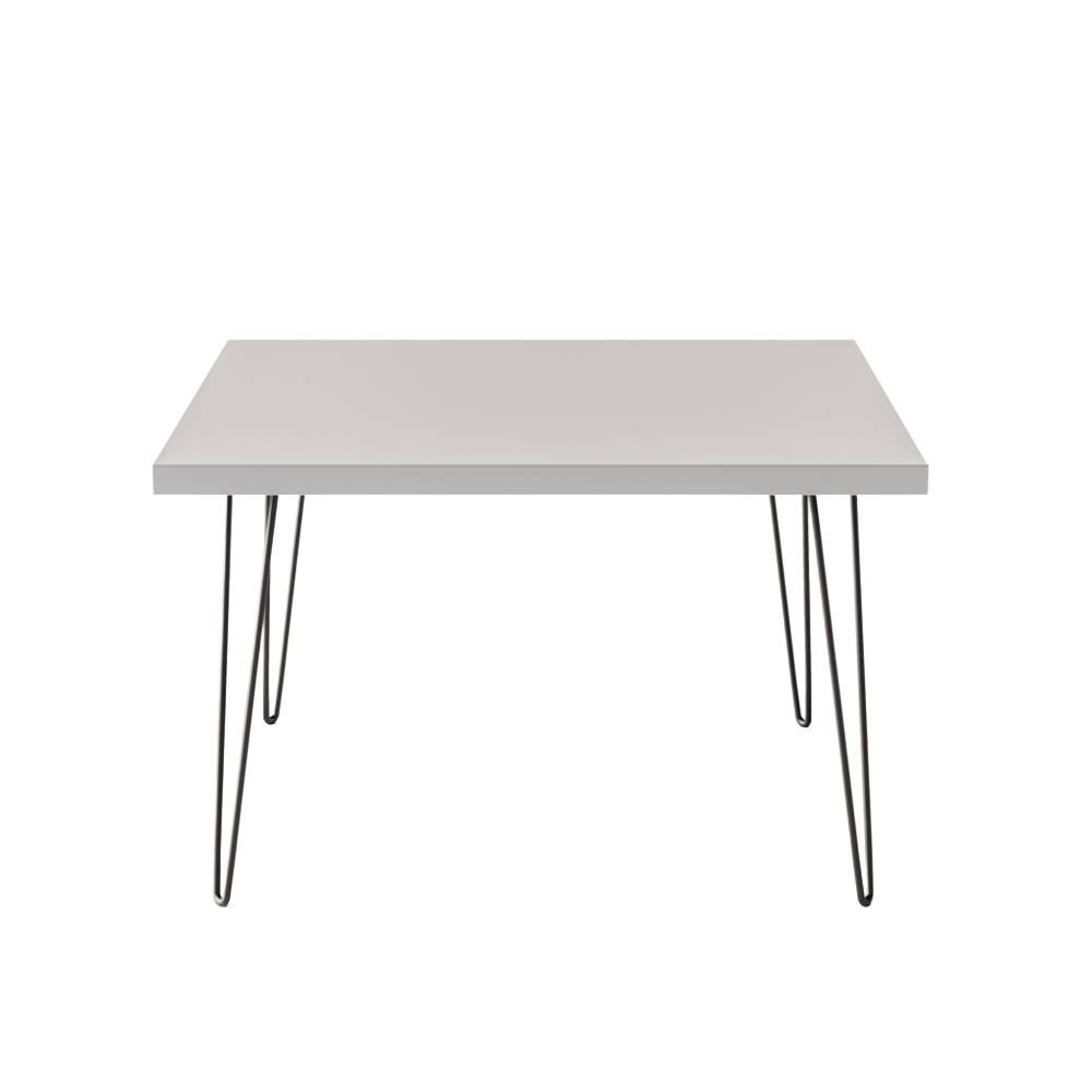 KOLM Stolik kawowy VIDA 68 x 68 cm do salonu, pokoju Szary