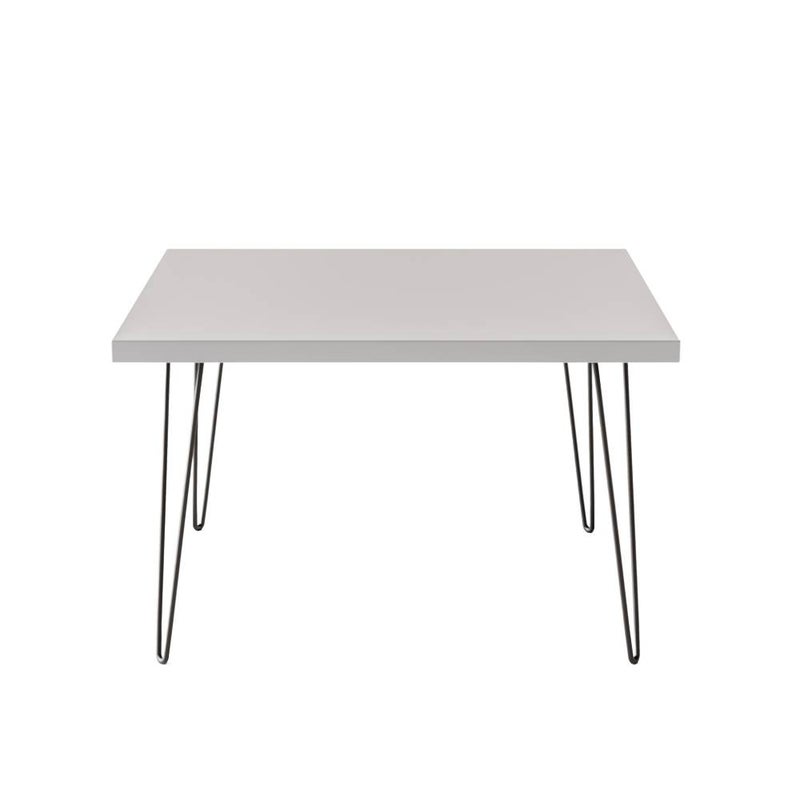 KOLM Stolik kawowy VIDA 68 x 68 cm do salonu, pokoju Szary