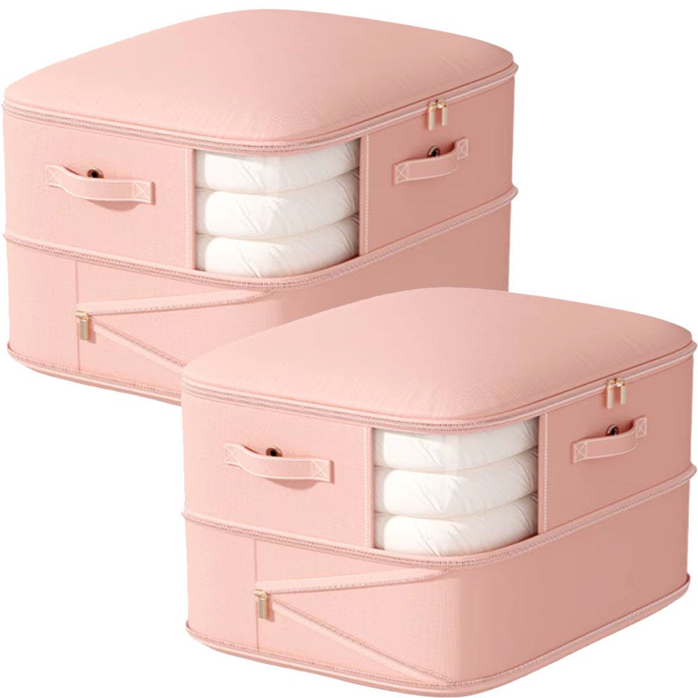 Compression Grand Lot de 2 sacs de rangement compacts à compression, grand format ...