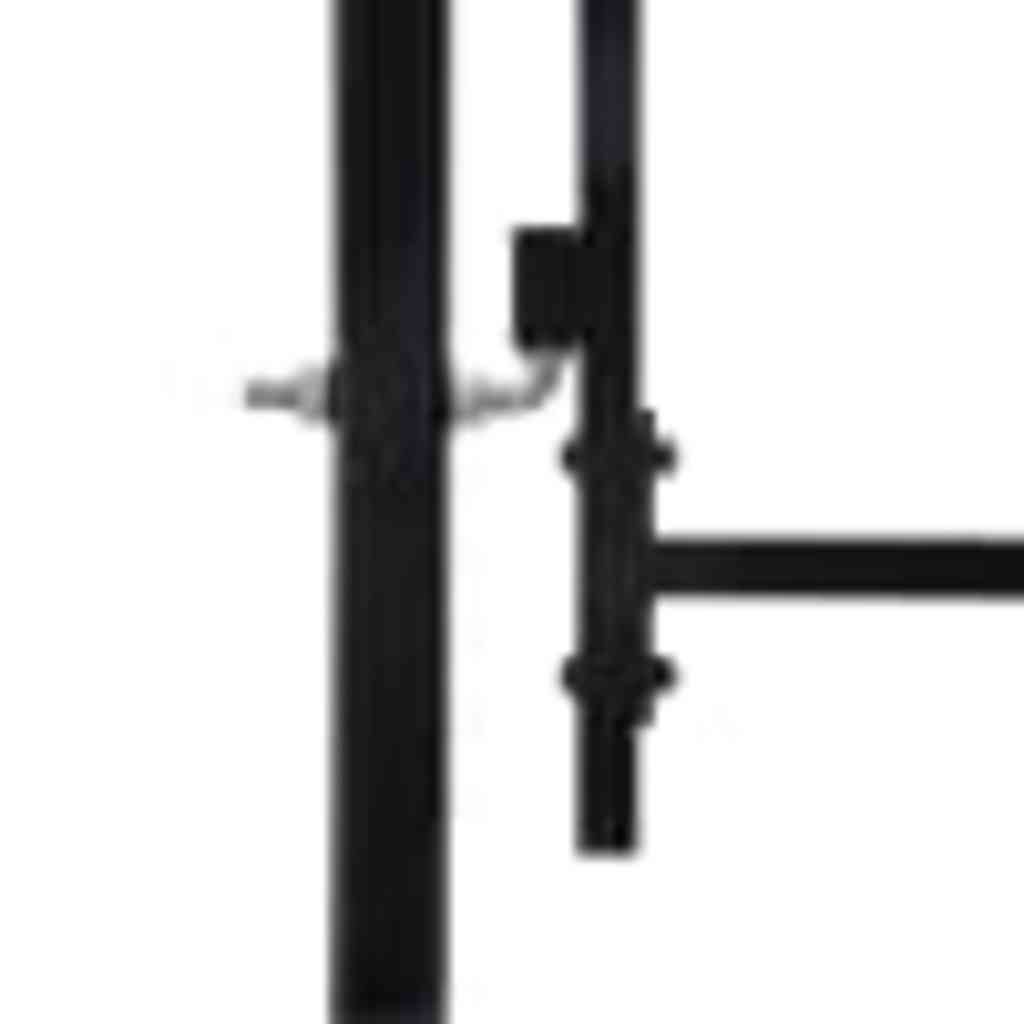 Portail double Woerden avec pointe en forme de lance 299,5 x 149,5 cm vidaXL - 5