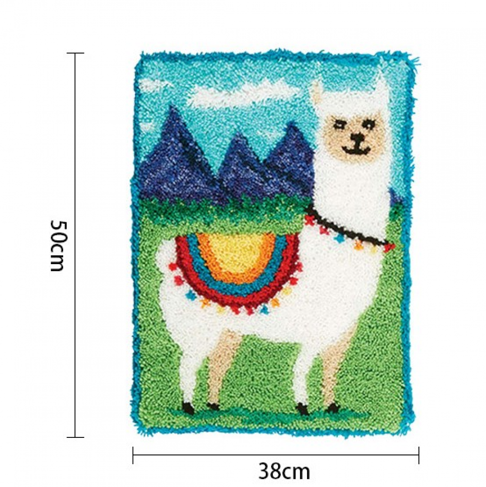 Attività Creativa Per Adulti Kit Fai-da-te Gancio A Scatto 3D - Tappeto Ricamato 43x43 Cm, Per Cuscini E Decorazioni, Adatto Adulti E Bambini (design Girasole) Decorazione Casa Fai Da Te
