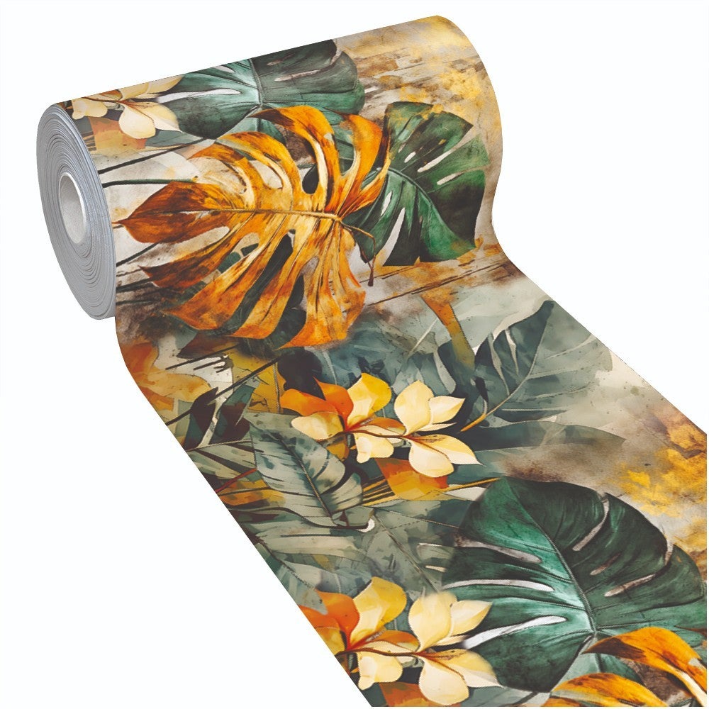 Dywan Kuchenny PVC 51x270 cm Miękki Odporny Na Plamy Biegacz Antypoślizgowe Druk Cyfrowy Zmywalny Rysunek G