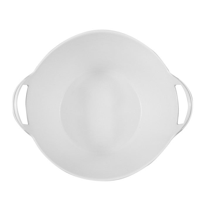 Seau Blanc 42L plastique alimentaire flexible avec poignées BELLOTA - 2