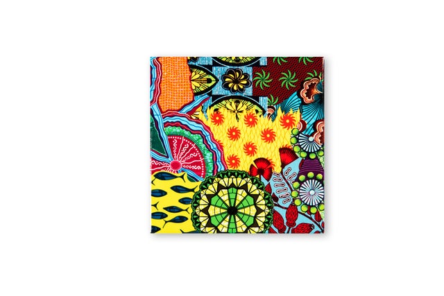 Excelsa dessous de plat Afrika céramique 15x0,7x15 cm multicolore