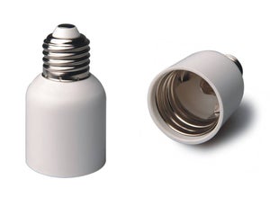 10 Anelli Convertitori Da E27 A E14 Per Paralumi - Adattatori In Plastica - Foto 9