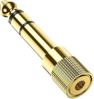 Adattatore Stereo TechExpert Adattatore Jack Audio 3.5mm Maschio A 6.35mm (1/4") Femmina - Connettori Dorati - Marca TechExpert Connettore Oro Per Cuffie - Foto 6