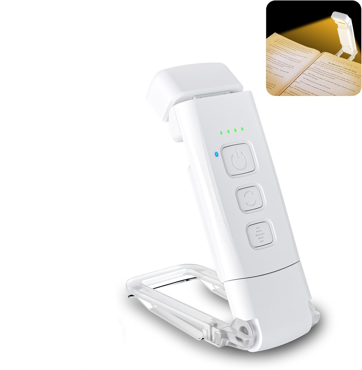 Lampe De Lecture à Enrouler, USB Rechargeable, 2 Intensités, Modèle B4155, Jaune/noire