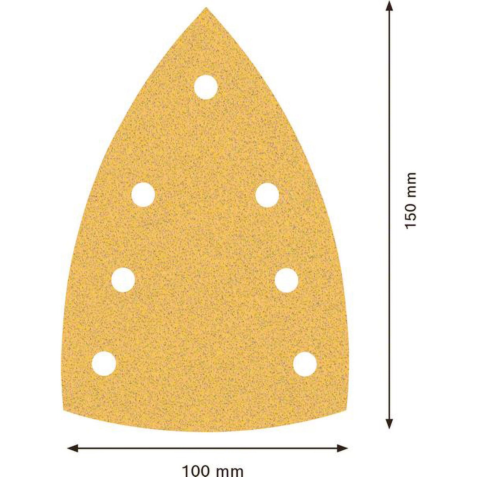 Hoja de lija EXPERT C470 de 100 x 150 mm, G 80, 50 unidades - 6