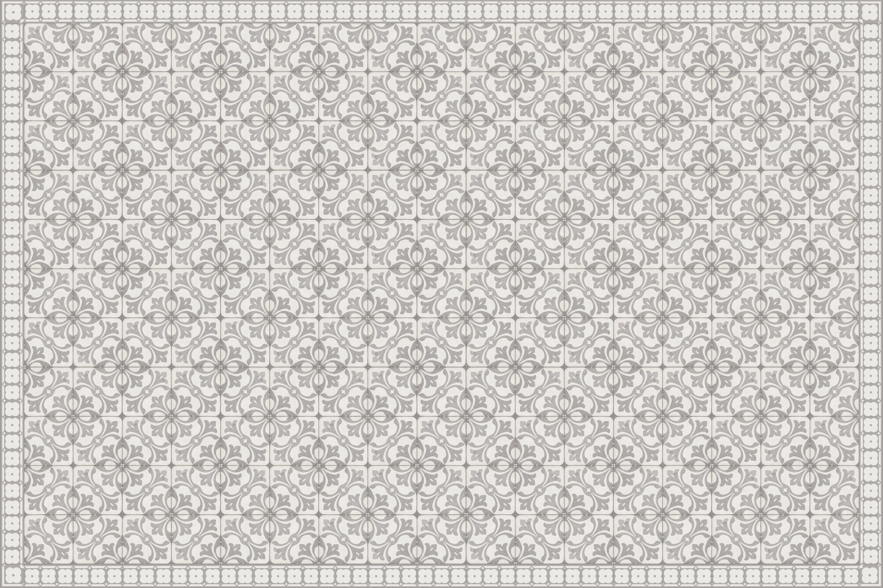 Dywan z PVC do wnętrz i na zewnątrz Ninette 200x300 cm - Winyl drukowany, antypoślizgowy, zmywalny, odporny — na taras i do domu.