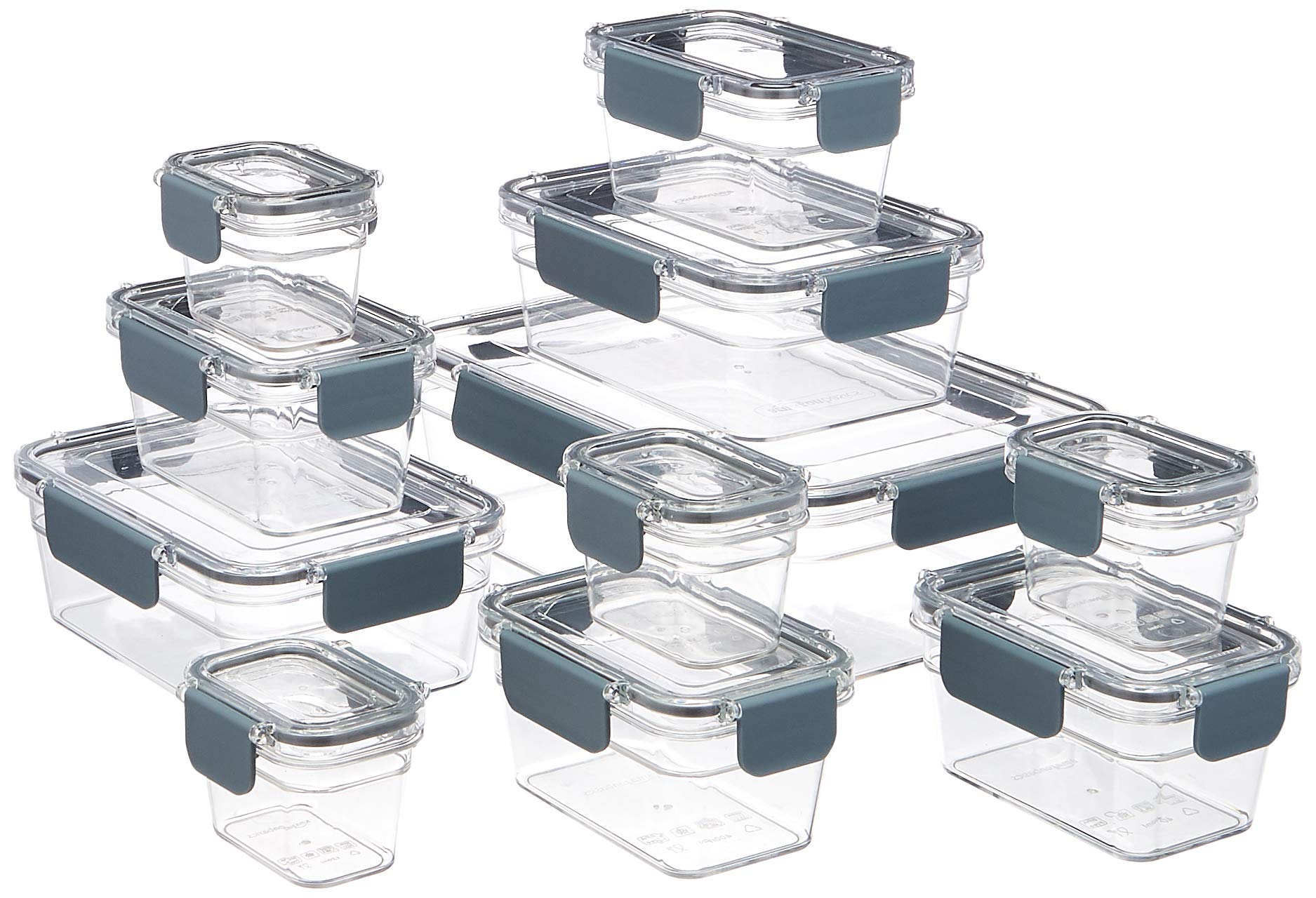 Set di contenitori per alimenti in vetro PYREX, 3 pezzi, rettangolari, 0,8 L, Zero Plastic Set di contenitori per alimenti in vetro PYREX, 3 pezzi, rettangolari, 0,8 L, Zero Plastic
