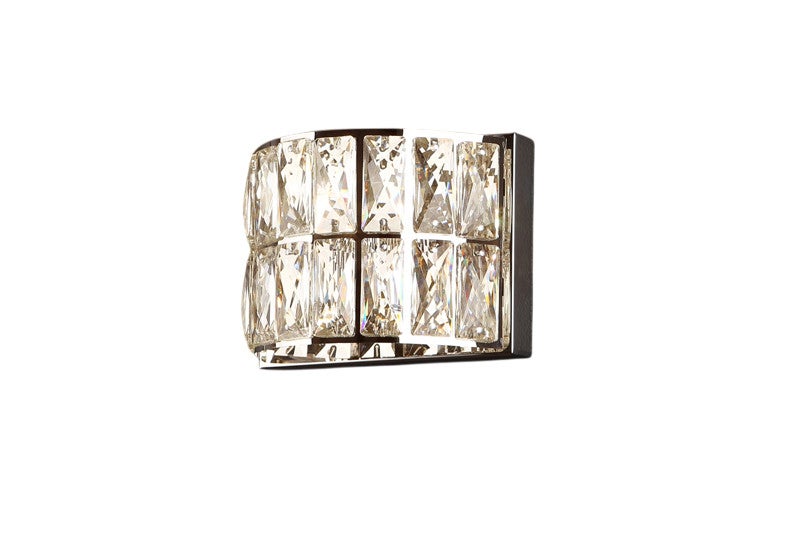 Kinkiet ścienny Diamante chromowany 1xG9x42W wym: 12 x 16 x 9 cm metal IP20 Maxlight