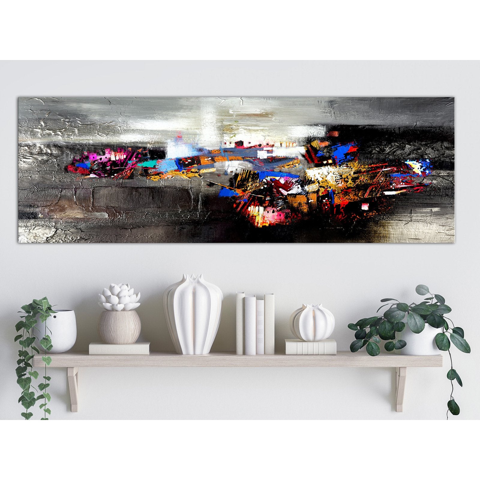 Tableau Tearing Narrow - 120 x 40 cm - 2