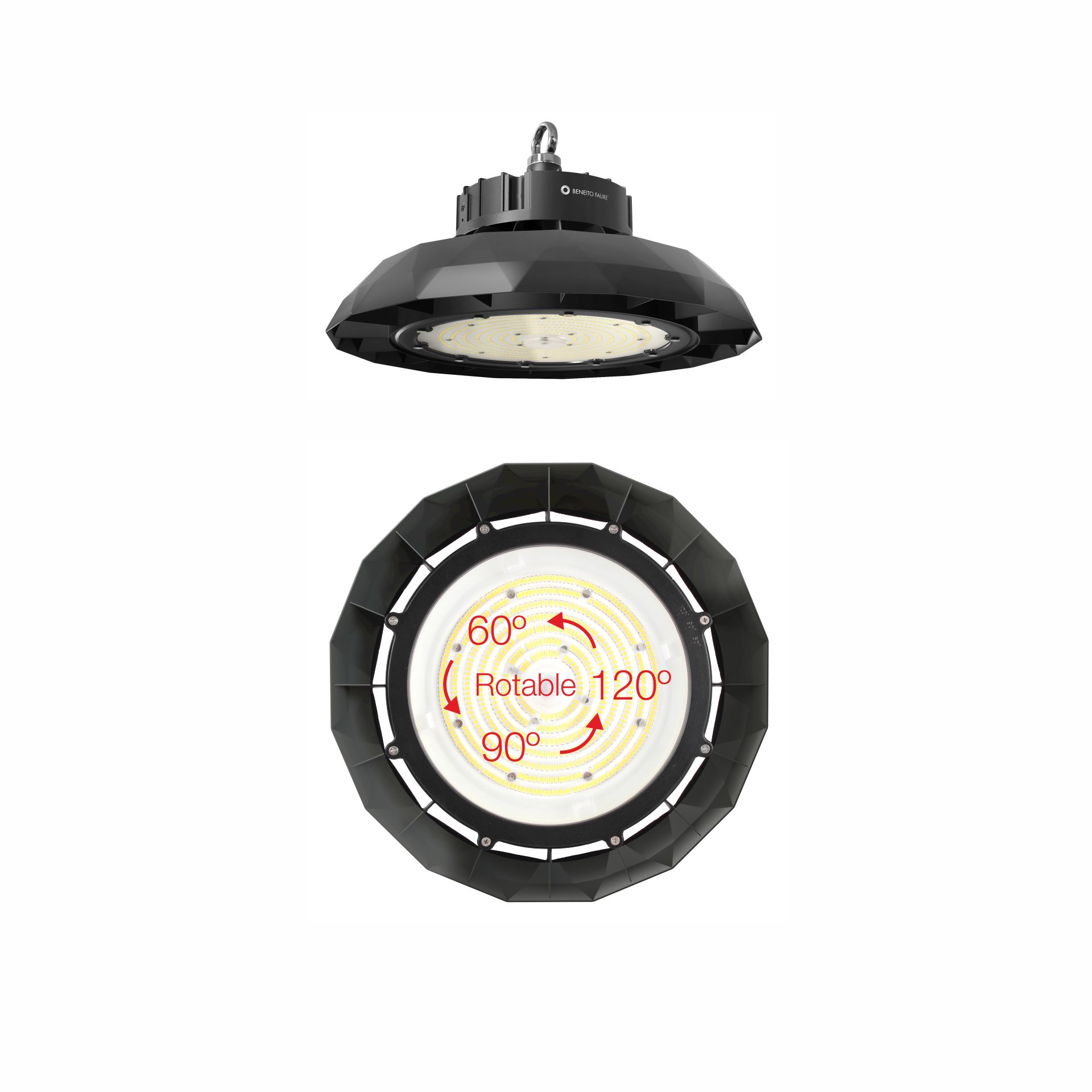 Lampa przemysłowa LED UFO LENS DALI 200W 100-260V 5000K
