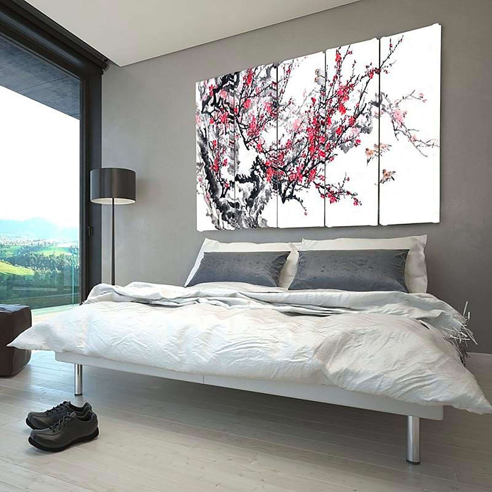Tableau cerise japonaise - 250 x 120 cm - 3
