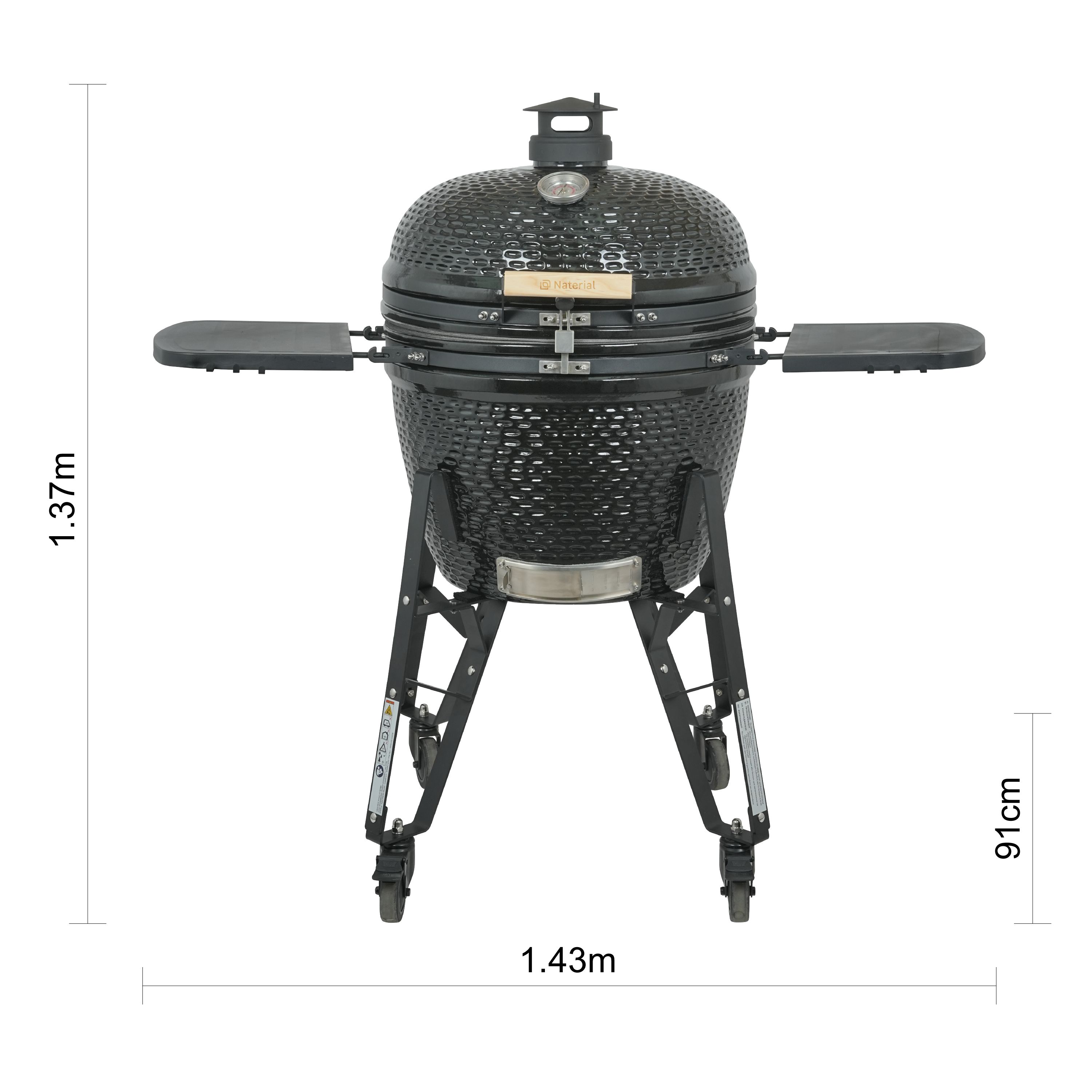 Kamado NATERIAL Drago Maxi polecany dla więcej niż 10 osób - 5
