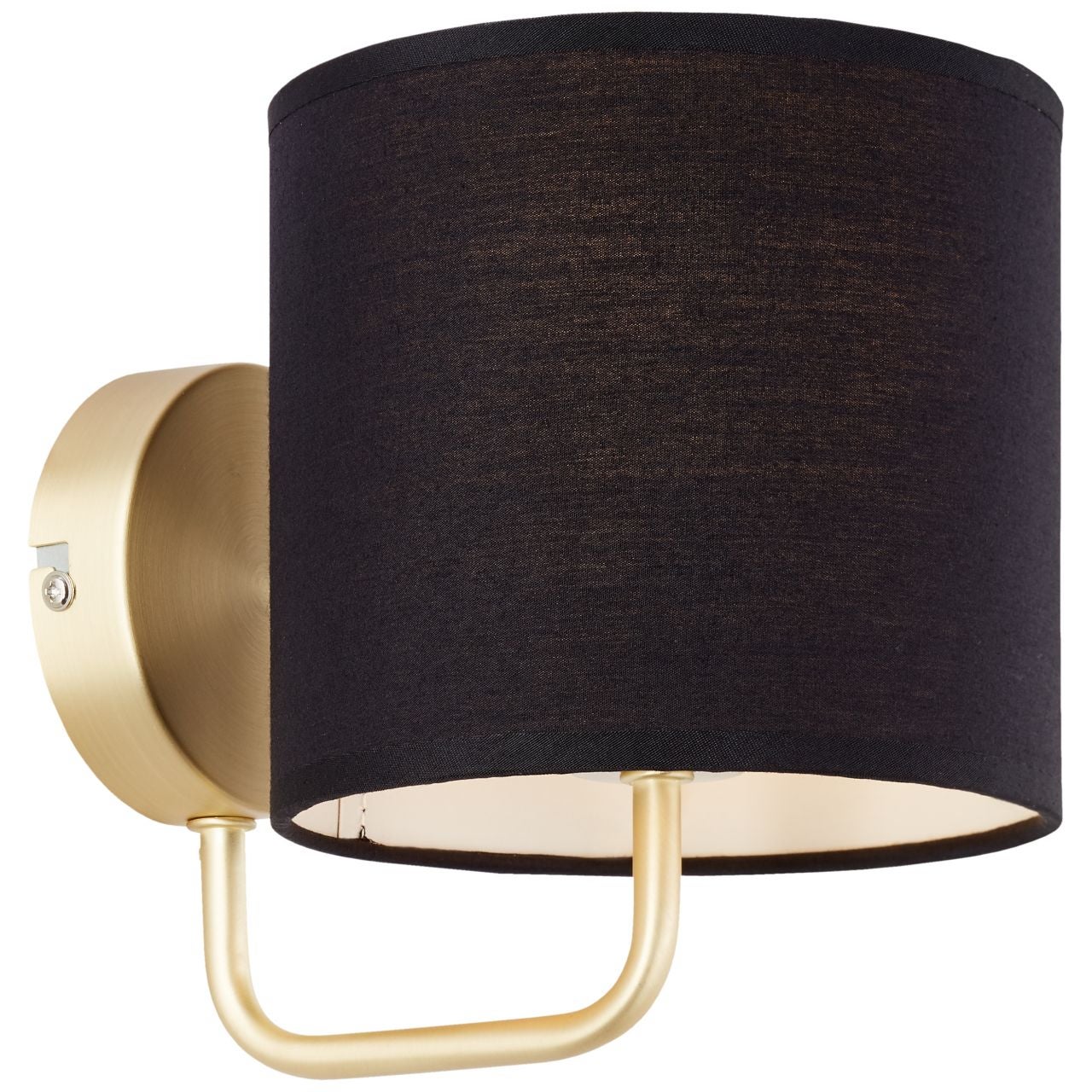 Lampa podłogowa Brilliant Gould 1 płomień złoty/dymione szkło, metal/szkło, 1x A60, E27, 52 W - 3