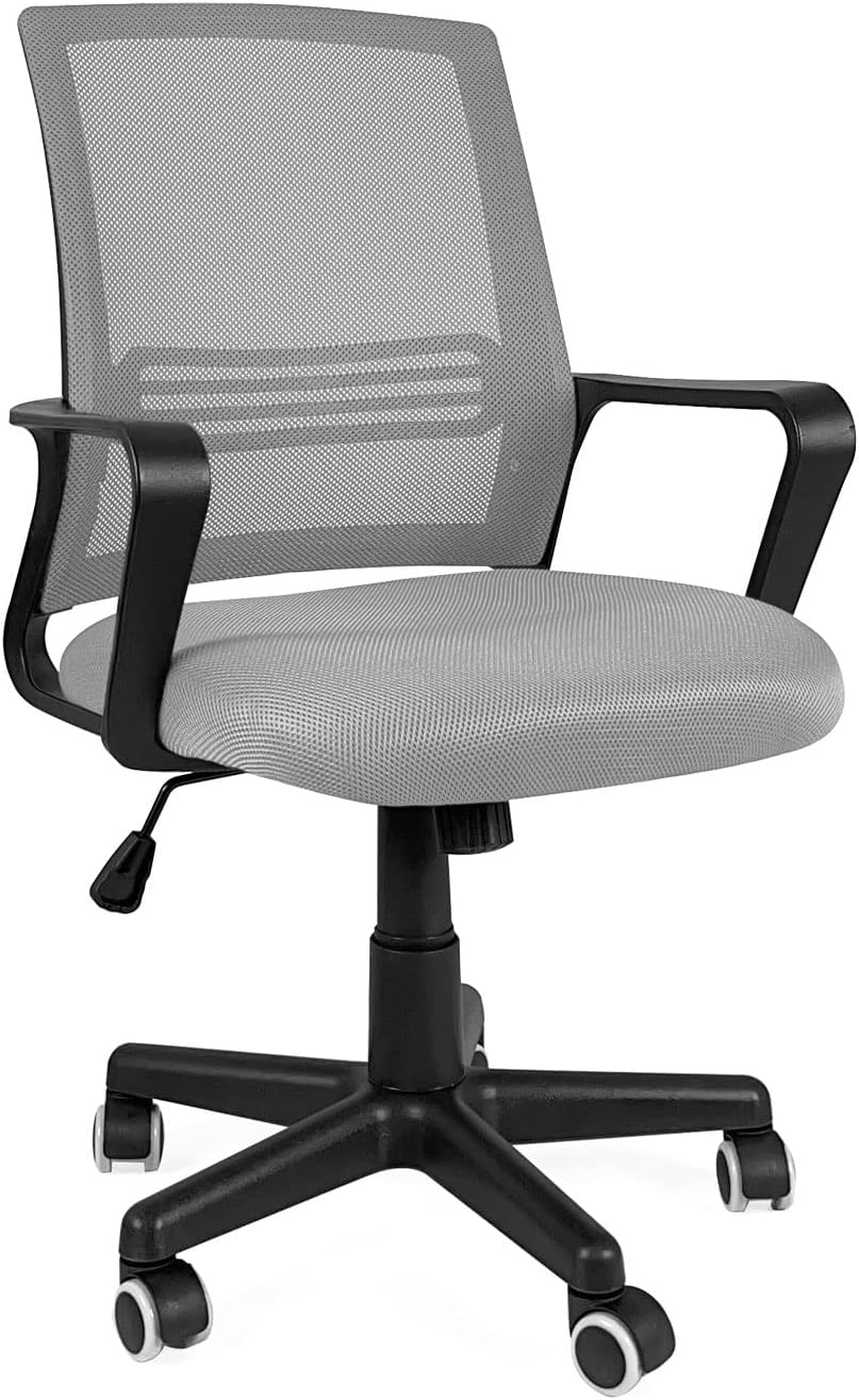 YOUTASTE Chaise De Bureau Ergonomique Réglable En Hauteur