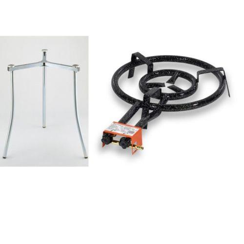 Garcima Lote Paellero 400 + Soporte 70009 , Leroy Merlin