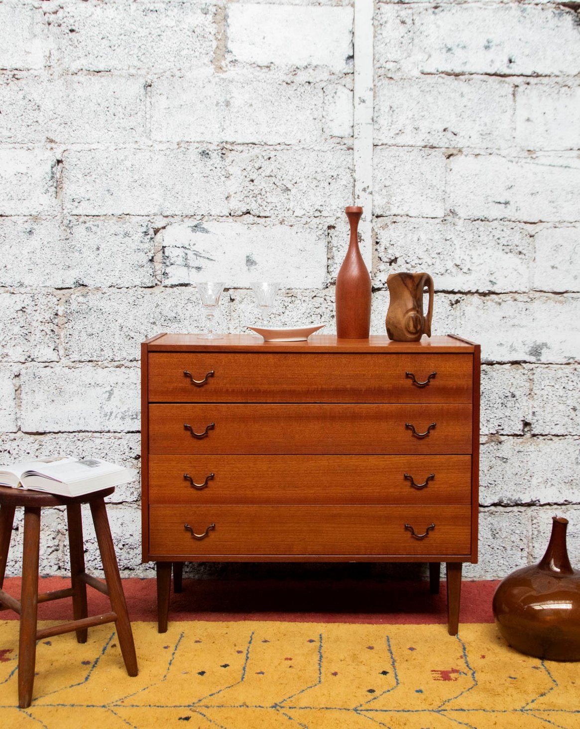 Commode en bois orangé Olga N°409 - Bon état | Leroy Merlin