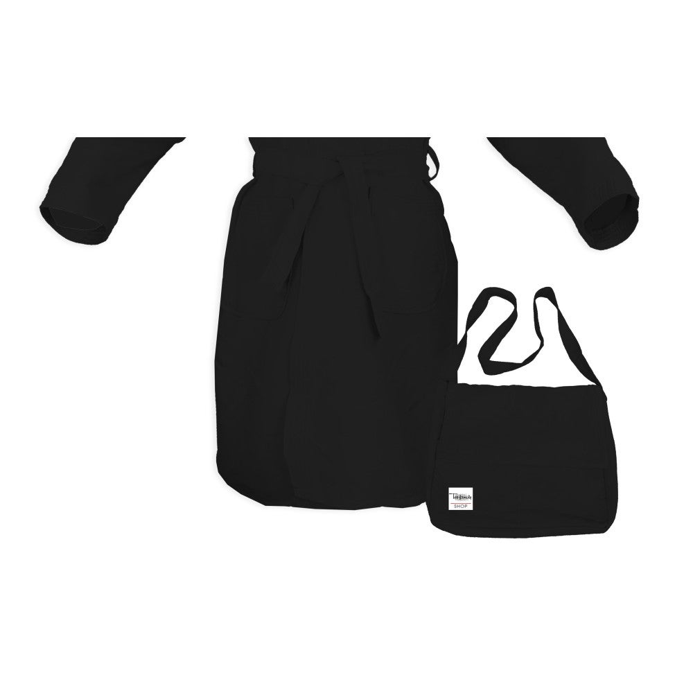 ACCAPPATOIO tecnico PODDY IN MICROFIBRA nero XL - 2