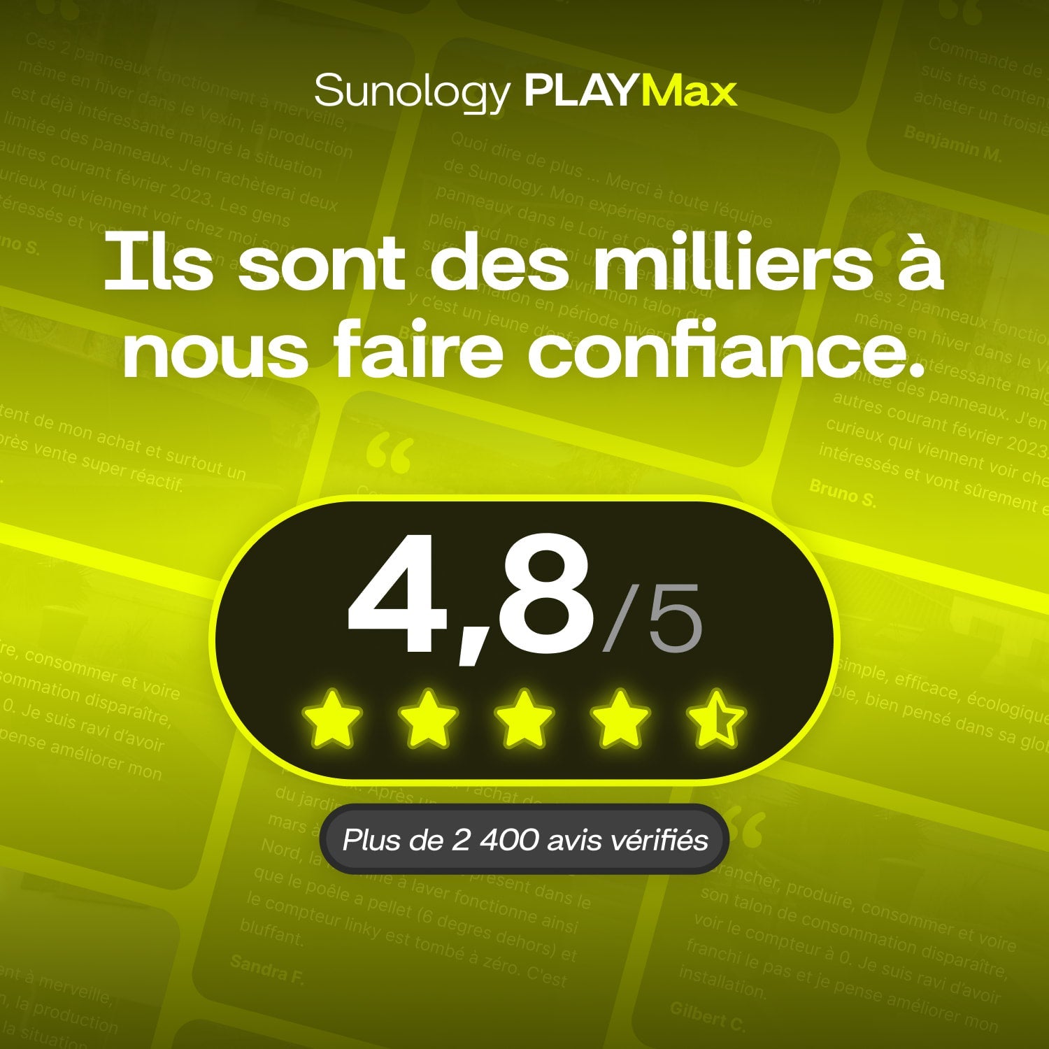 Sunology PLAY Max - Panneau solaire 450W bifacial avec batterie hybride & modulaire 700Wh – Station solaire livrée totalement assemblée - 9
