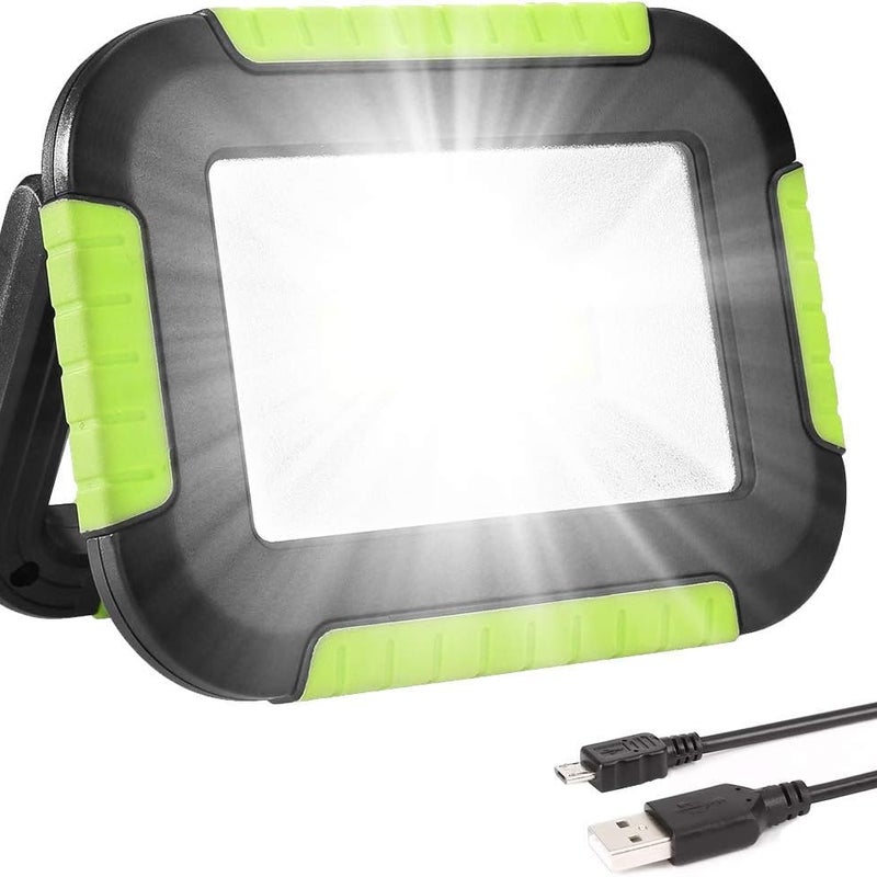 Przenośny reflektor LED Akumulatorowy reflektor LED tryby jasności Odporny na warunki atmosferyczne idealny na kemping do majsterkowania budowę itp