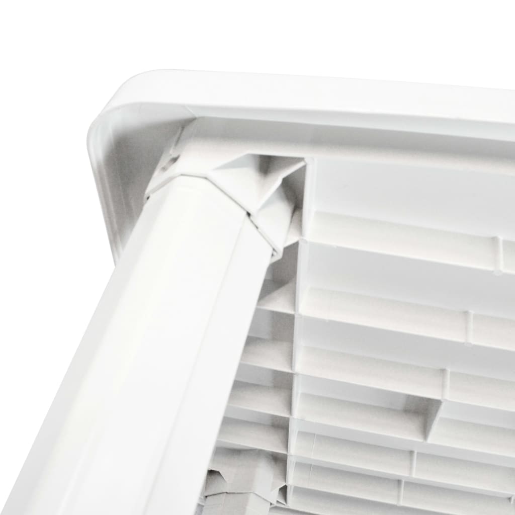 Table de jardin Blanc 101 x 68 x 72 cm Plastique - 6