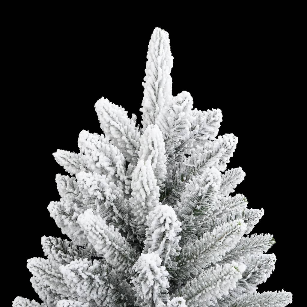 Árvore de Natal | Árvore de festas artificial com neve PVC & PE 210 cm CFW563842 - 5